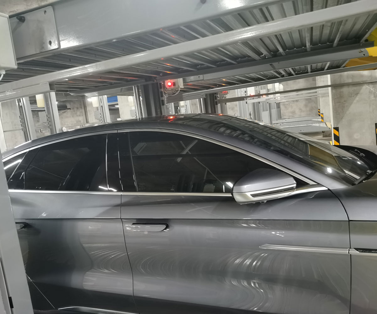 蒼梧縣2層簡易類機械停車設備改造