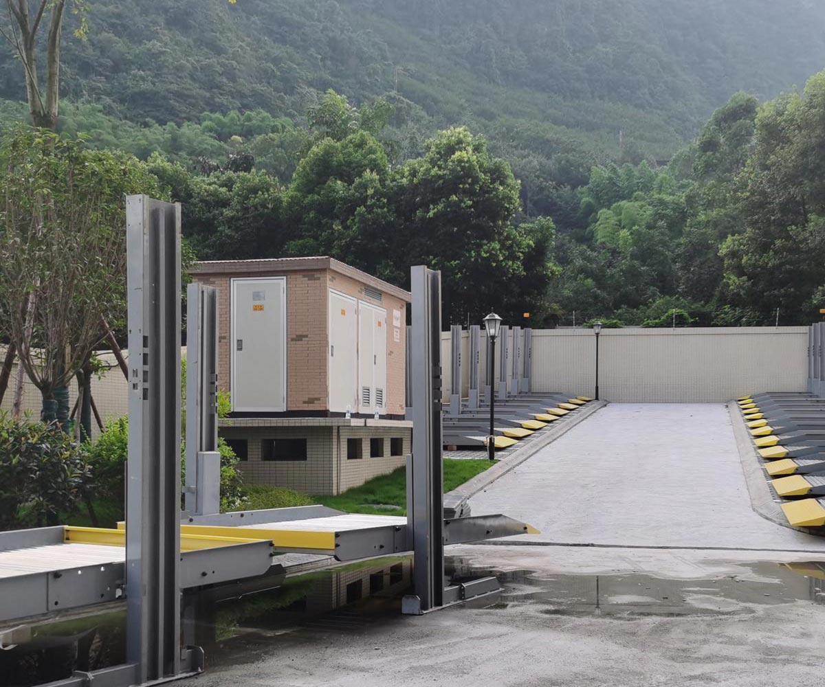 犍為縣三層升降橫移機(jī)械式立體停車設(shè)備短租