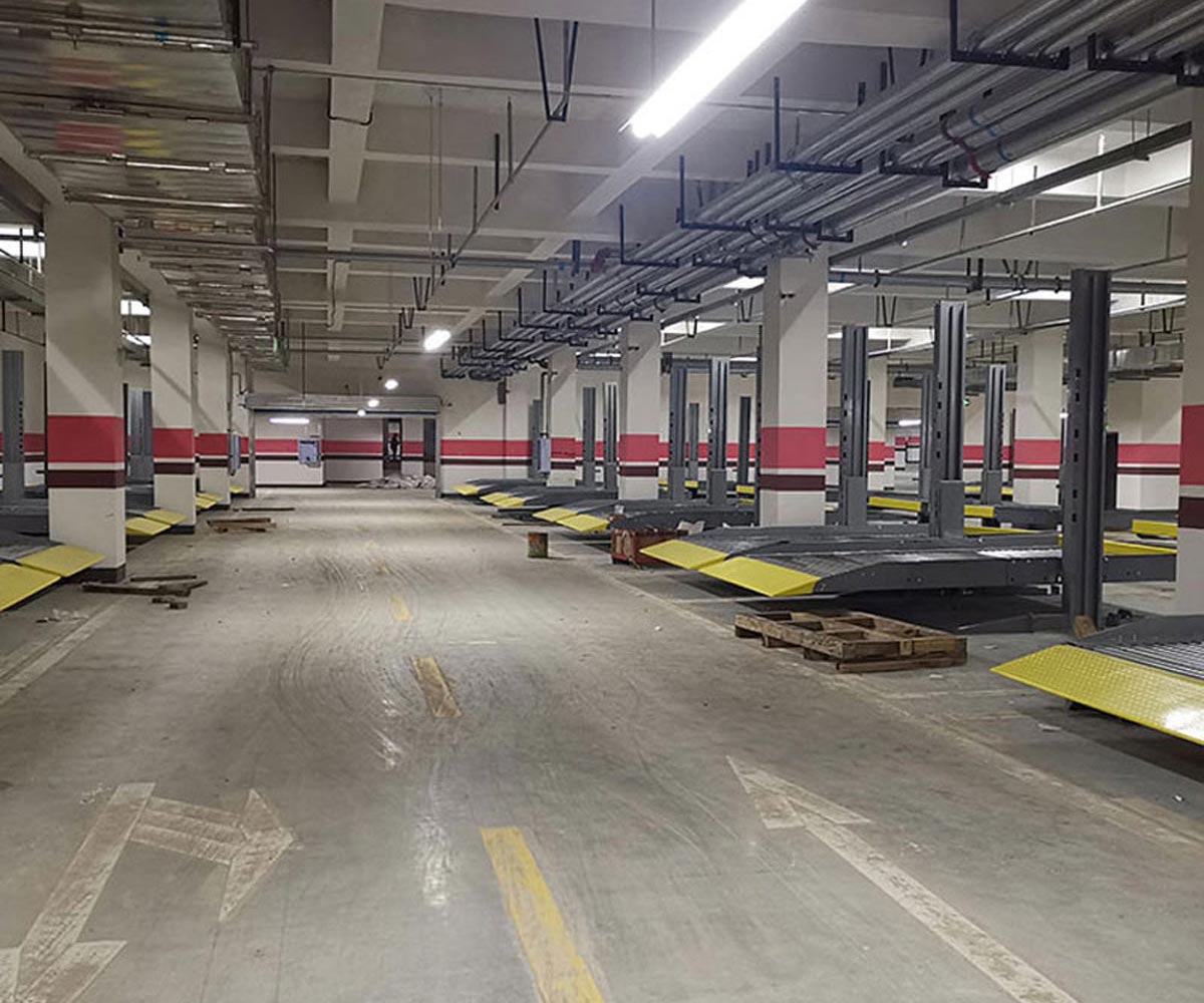 象州縣家用簡易升降機械式立體車庫過規劃