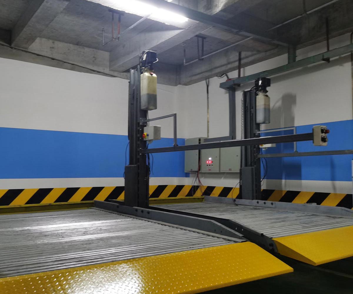 合浦縣2層簡易類停車位過驗收
