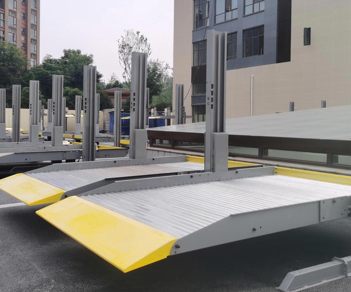 雙層升降式機(jī)械停車場長租