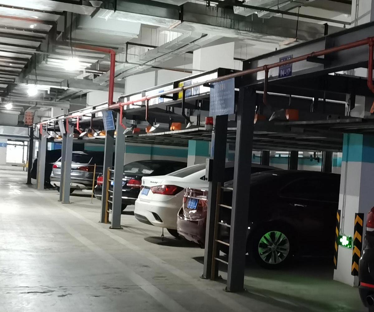 都江堰市地下室簡易升降立體停車場改造