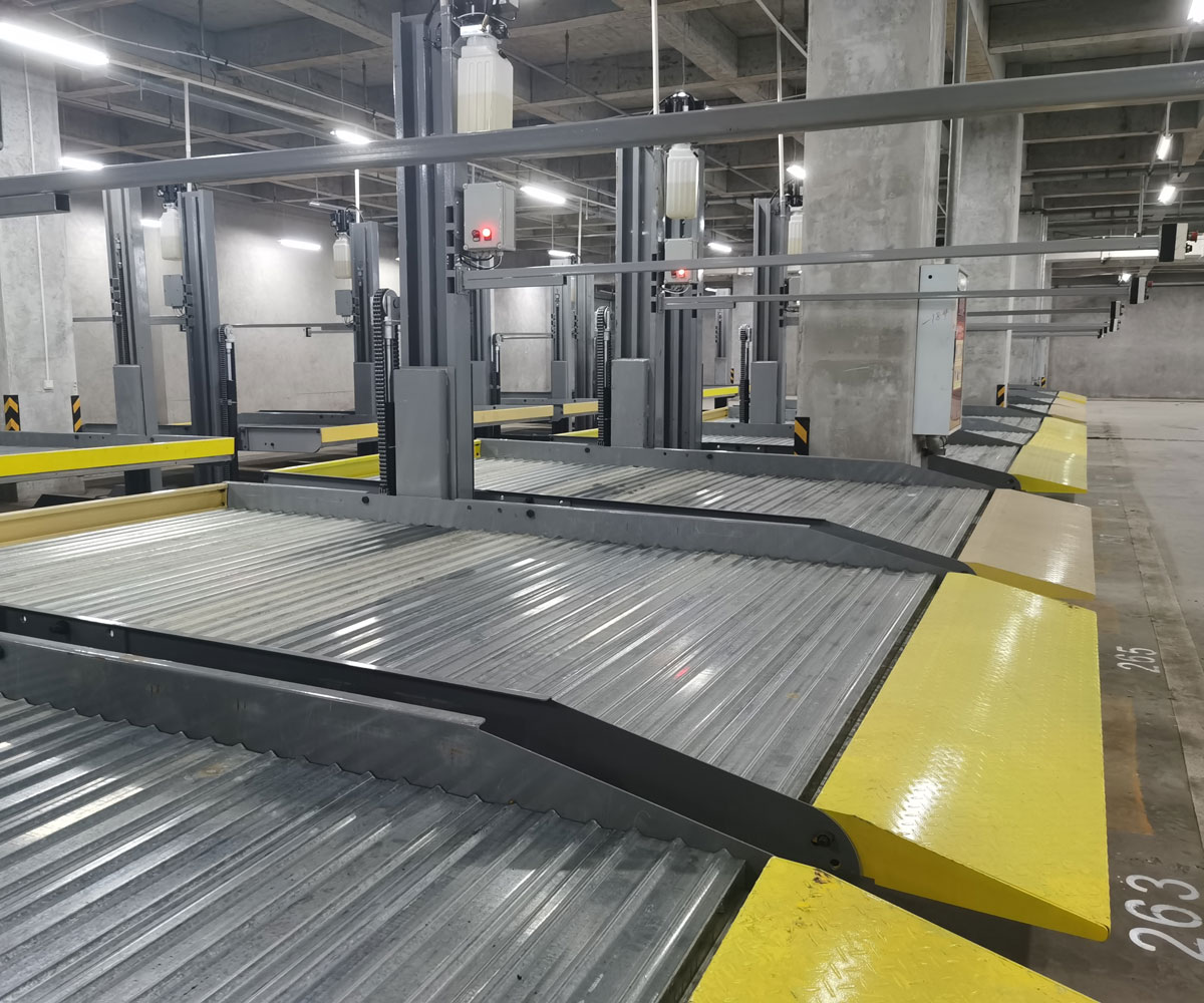 萬秀區兩層簡易升降類機械停車安裝
