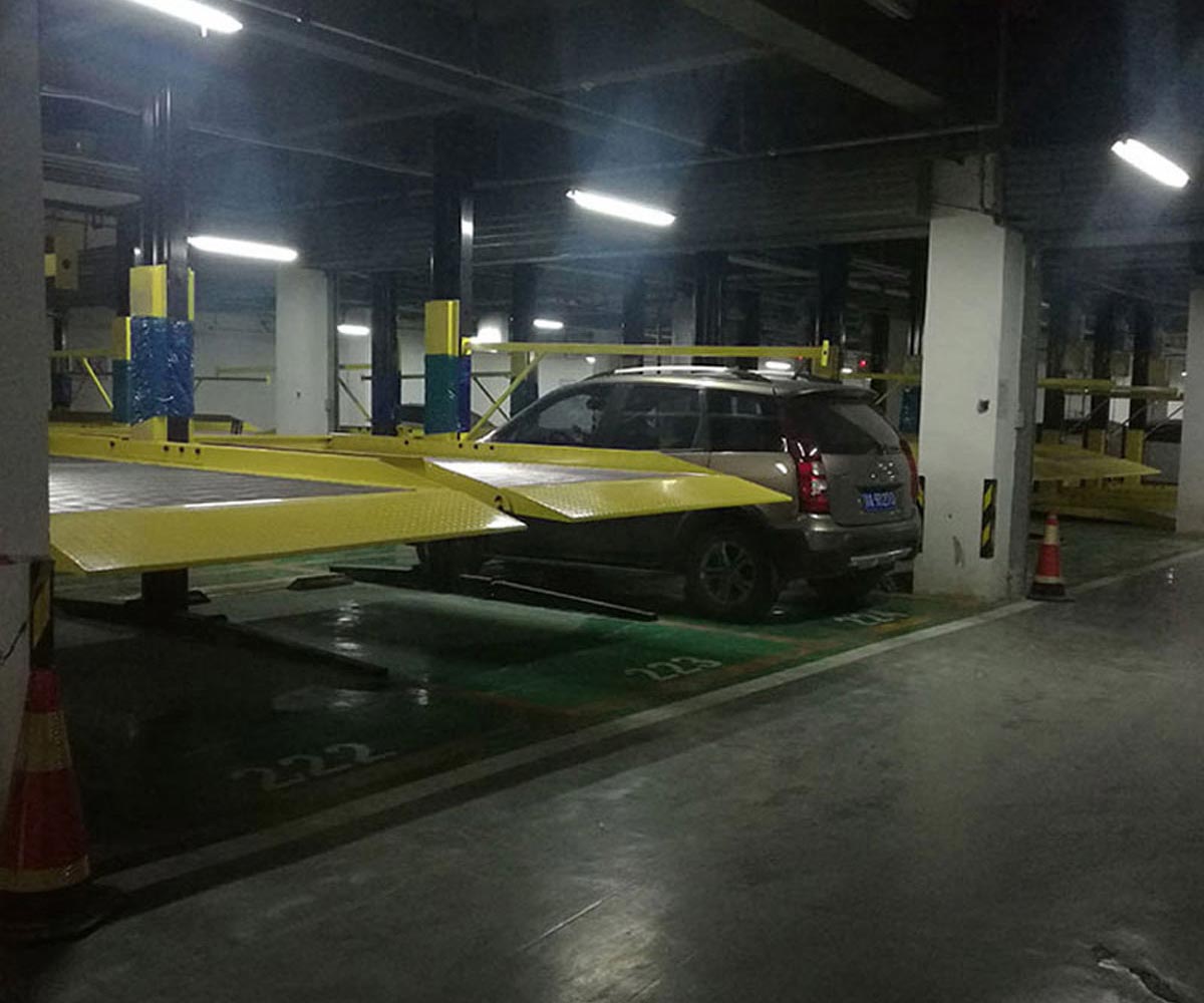 浦北縣二層升降橫移停車設備長租